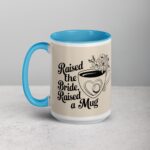 Raised the Bride, Raised a Mug Father of Bride Mug - Image 17