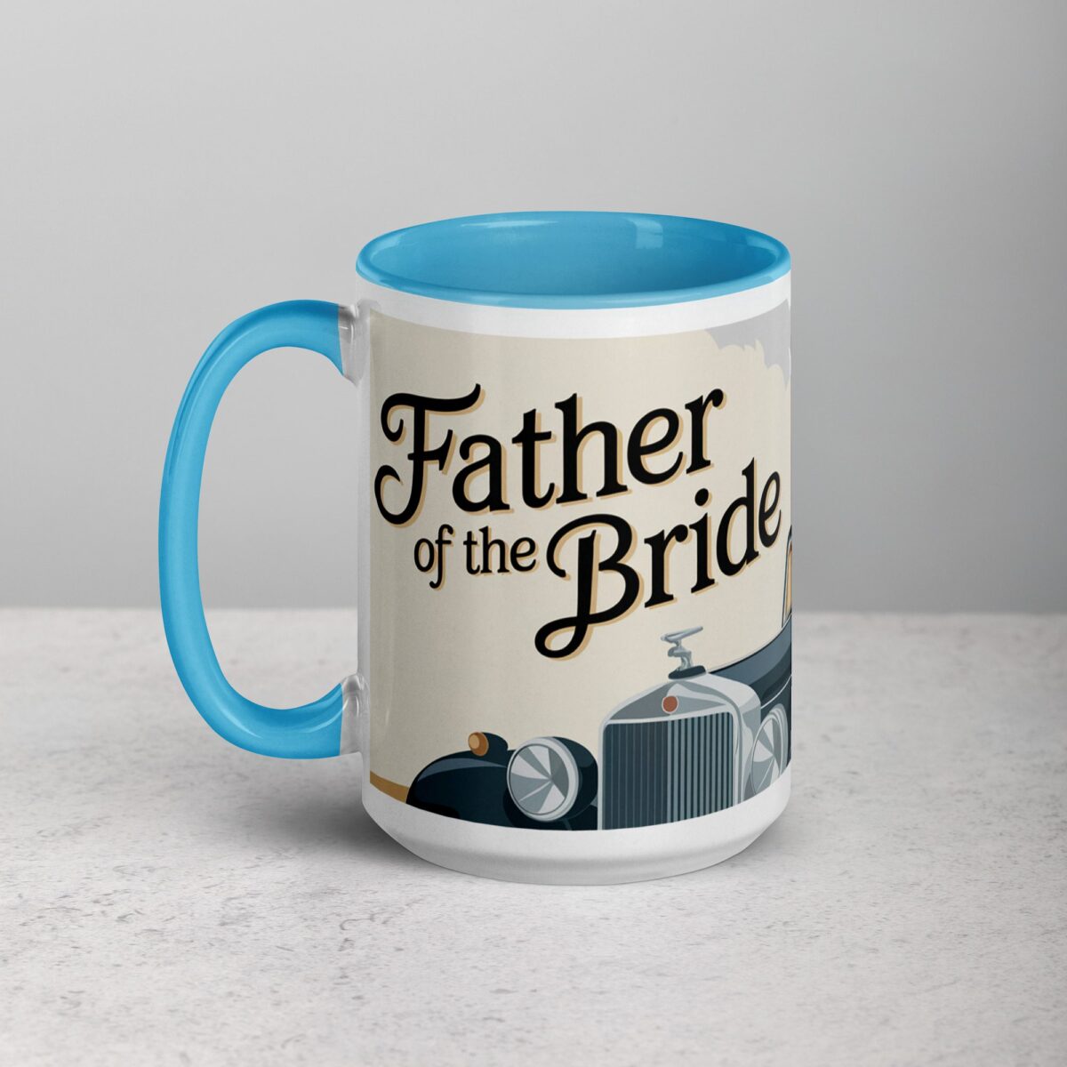 Father of the Bride Retro Coffee Mug & Tea Cup - Image 17