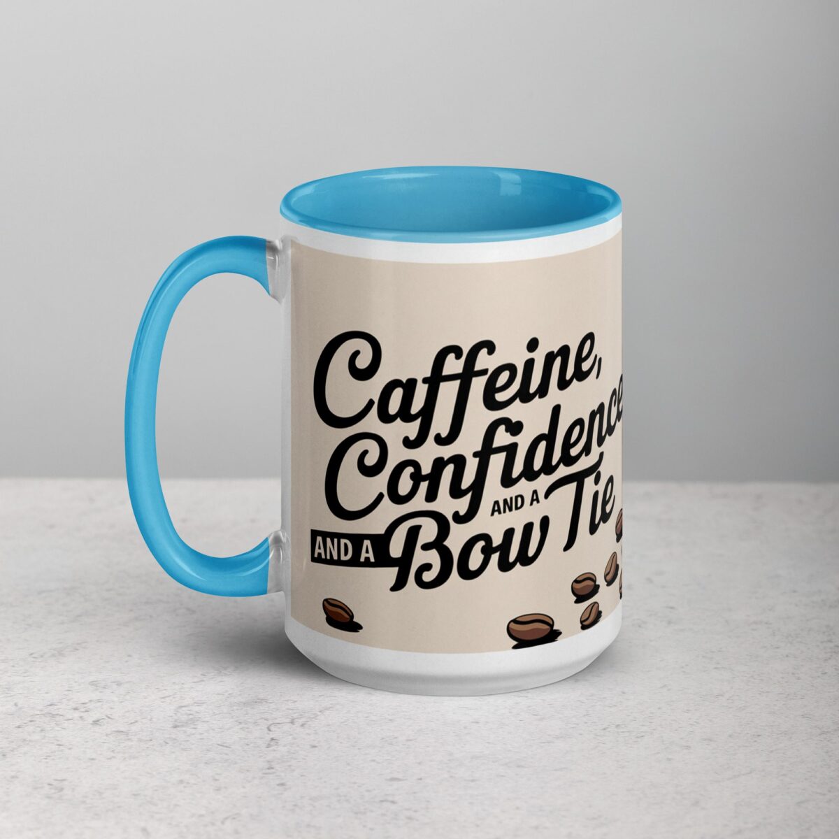 Caffeine, Confidence, and a Bow Tie Groomsman Mug - Image 17