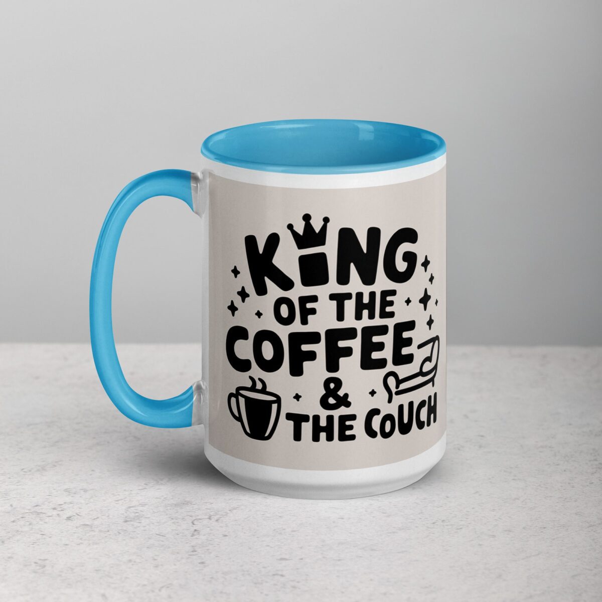 King of the Coffee & the Couch Husband Mug - Image 17
