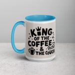 King of the Coffee & the Couch Husband Mug - Image 17