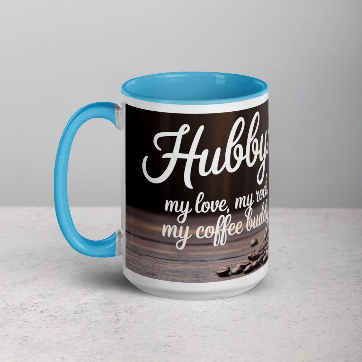 Hubby: My Love, My Rock, My Coffee Buddy Mug - Image 17