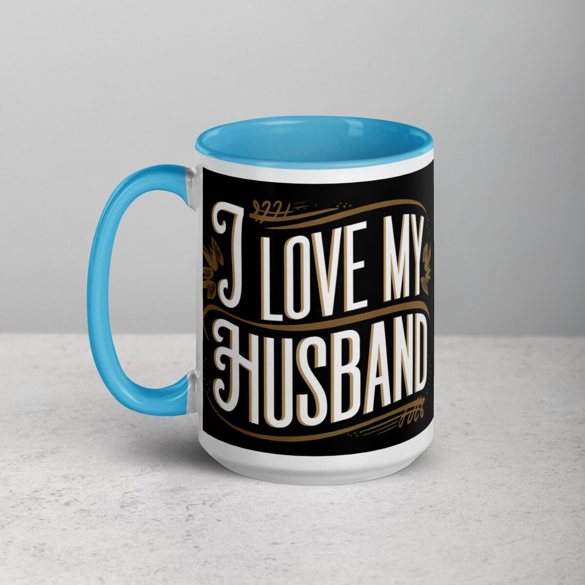 I Love My Husband Elegant Coffee Mug & Tea Cup - Image 17