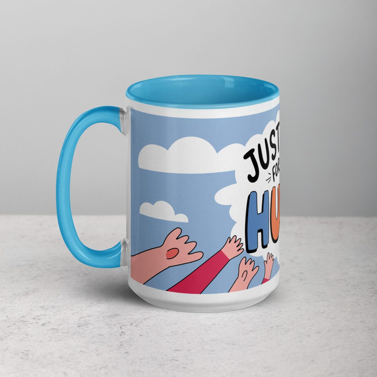 Just Here for the Hugs Coffee Mug - Image 17