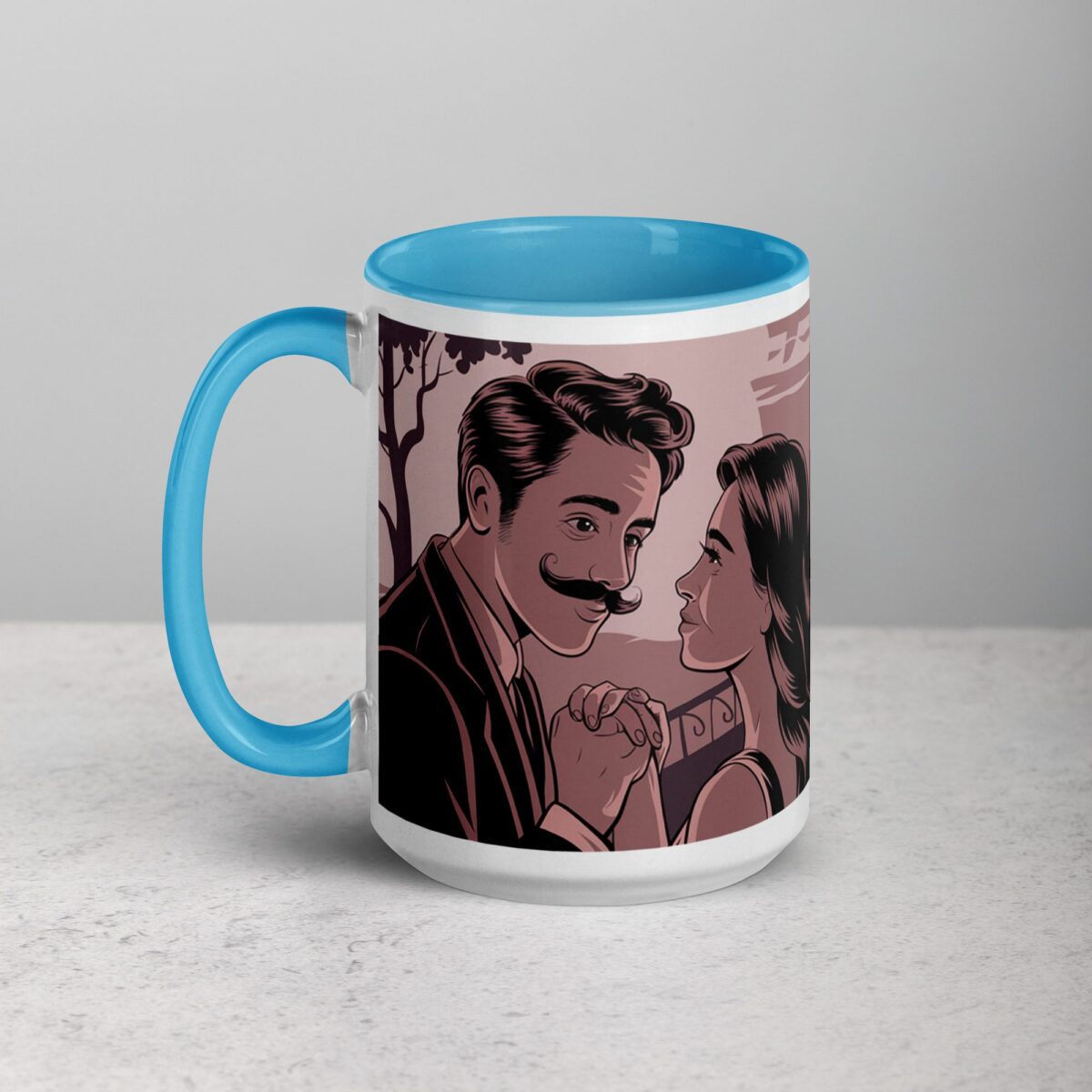 I Mustache You to Be Mine Boyfriend Coffee Mug - Image 17