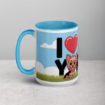 I ❤️ My Yorkie Coffee Mug & Tea Cup - Image 17