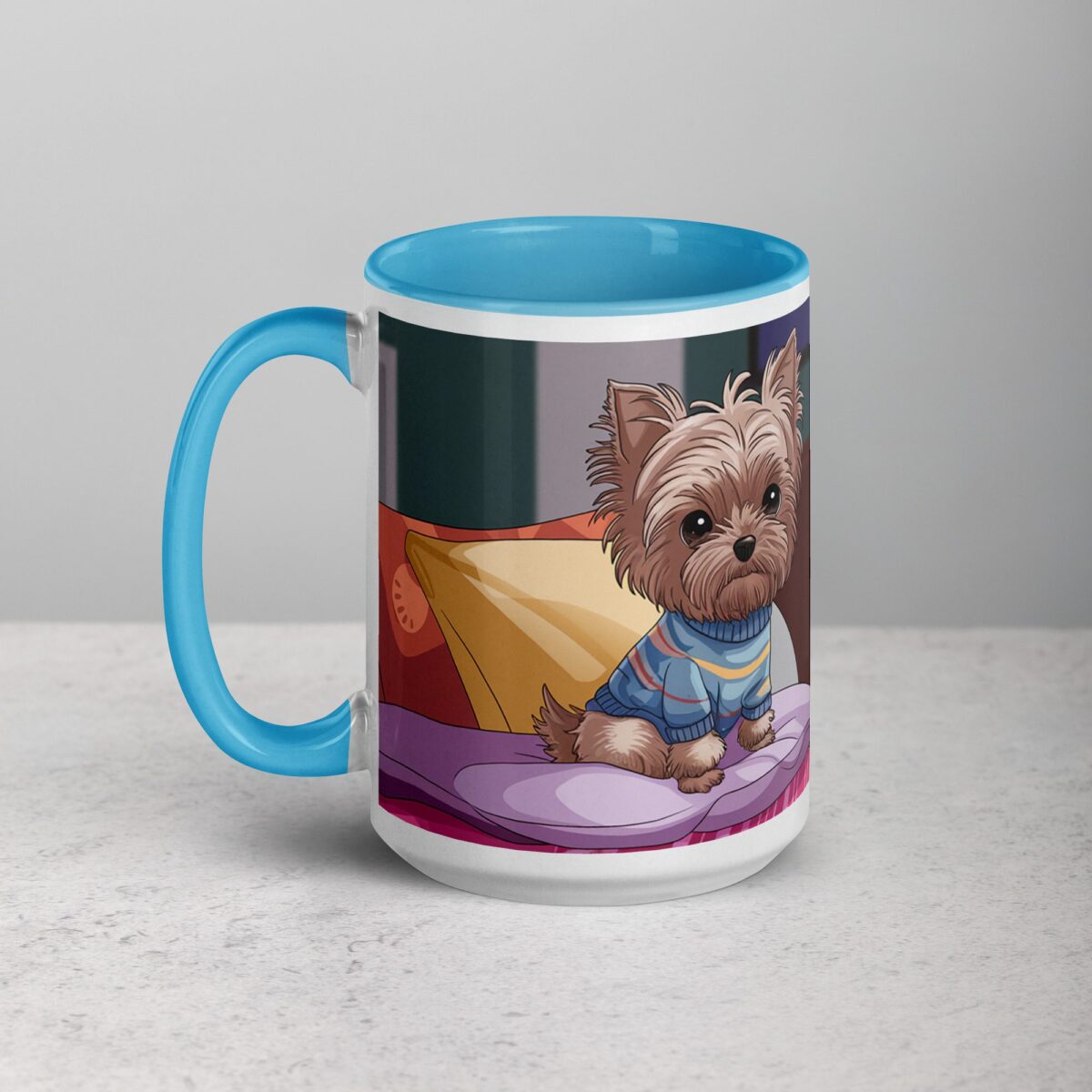 I Work Hard So My Yorkie Can Have Nice Things Coffee Mug - Image 17
