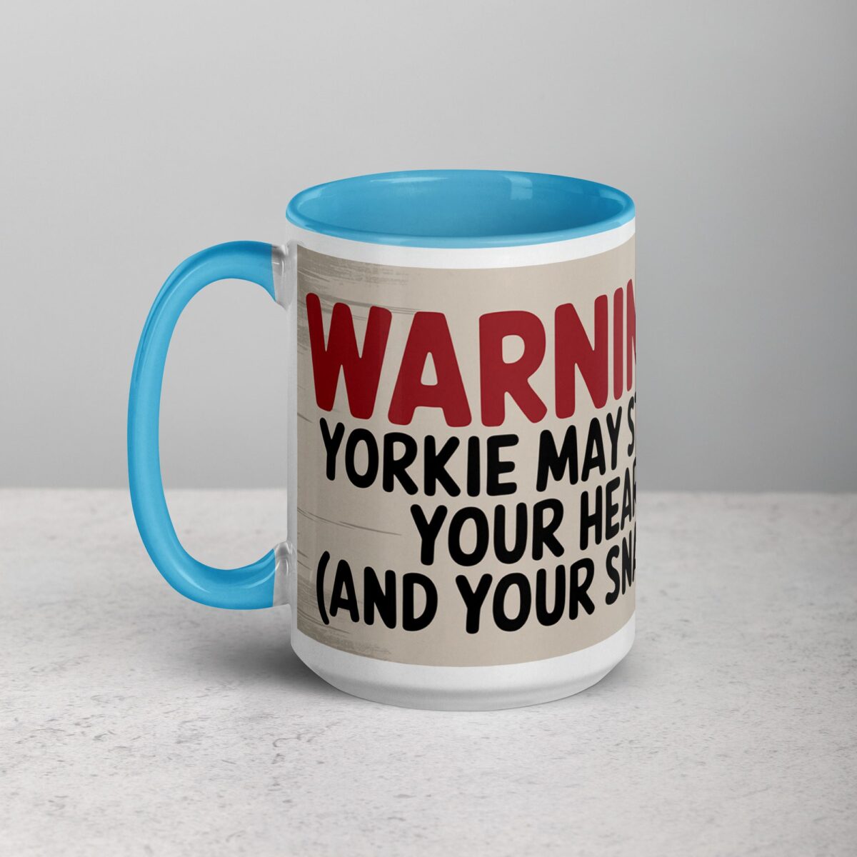 Warning: Yorkie May Steal Your Heart Coffee Mug - Image 18
