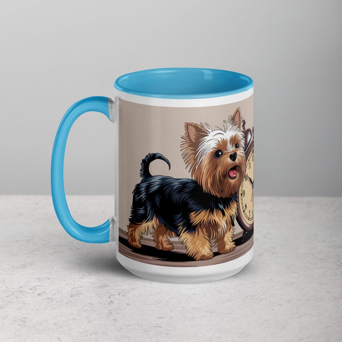 Yorkies: The Cutest Alarm Clocks Coffee Mug - Image 17