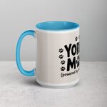 Yorkie Mom Text Coffee Mug & Tea Cup - Image 17
