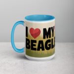 I ❤️ My Beagle Coffee Mug & Tea Cup - Image 17