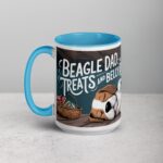 Beagle Dad: Master of Treats and Belly Rubs Coffee Mug - Image 17