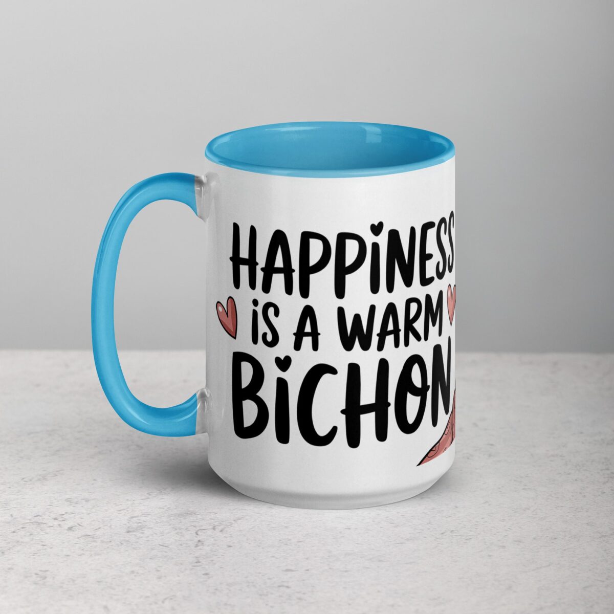 Happiness Is a Warm Bichon Coffee Mug & Tea Cup - Image 17