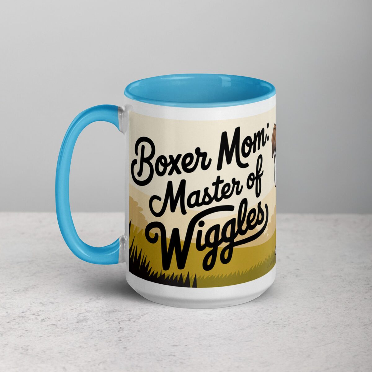 Boxer Mom: Master of Wiggles Coffee Mug - Image 17