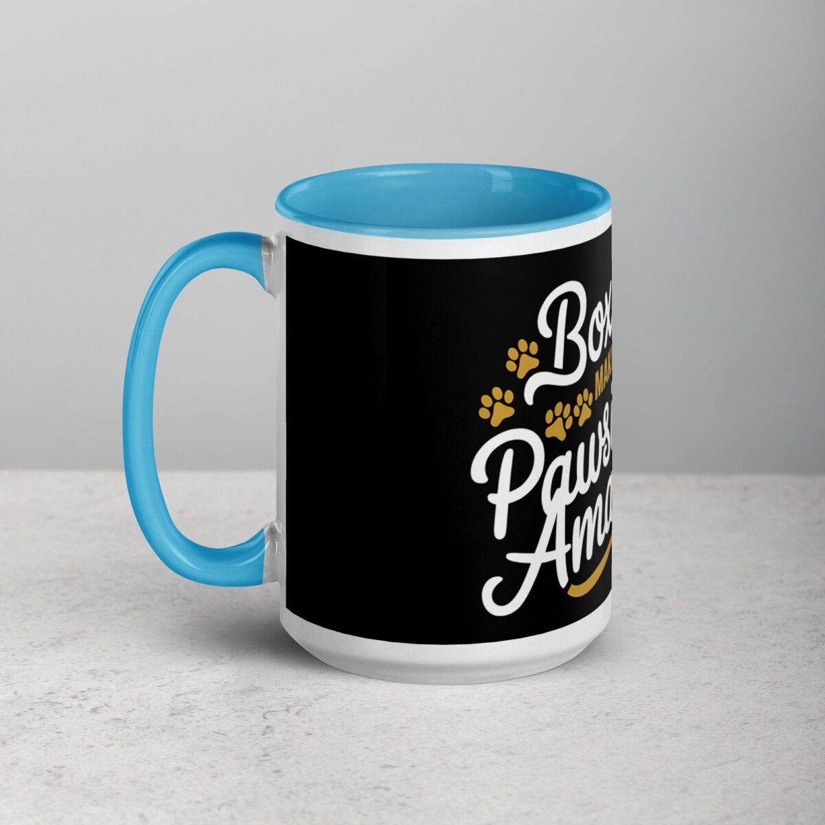 Boxers Make Life Pawsitively Amazing Coffee Mug - Image 18