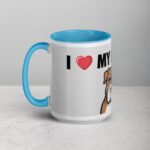 I ❤️ My Bulldog  Coffee Mug & Tea Cup - Image 17
