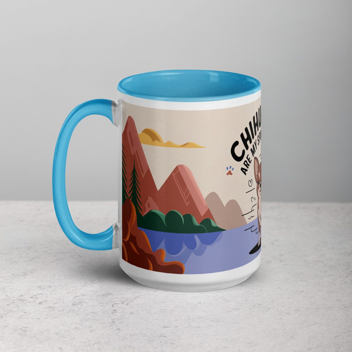 Chihuahuas Are My Spirit Animal Coffee Mug - Image 17