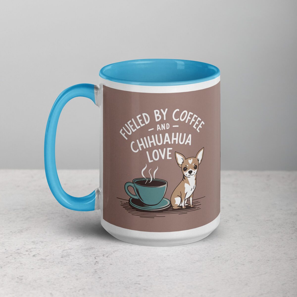 Fueled by Coffee and Chihuahua Love Mug - Image 17