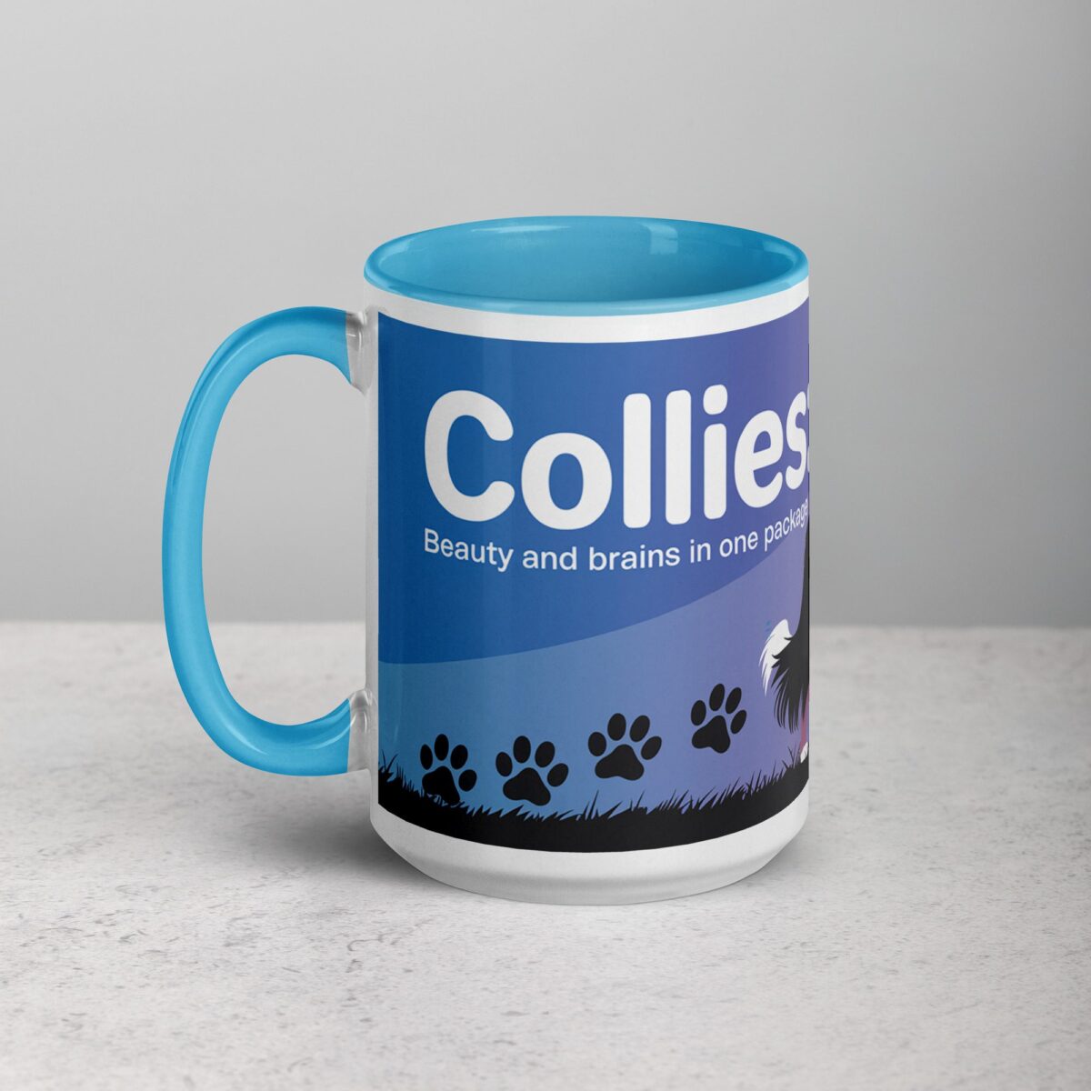 Collies: Beauty and Brains in One Package Coffee Mug - Image 17