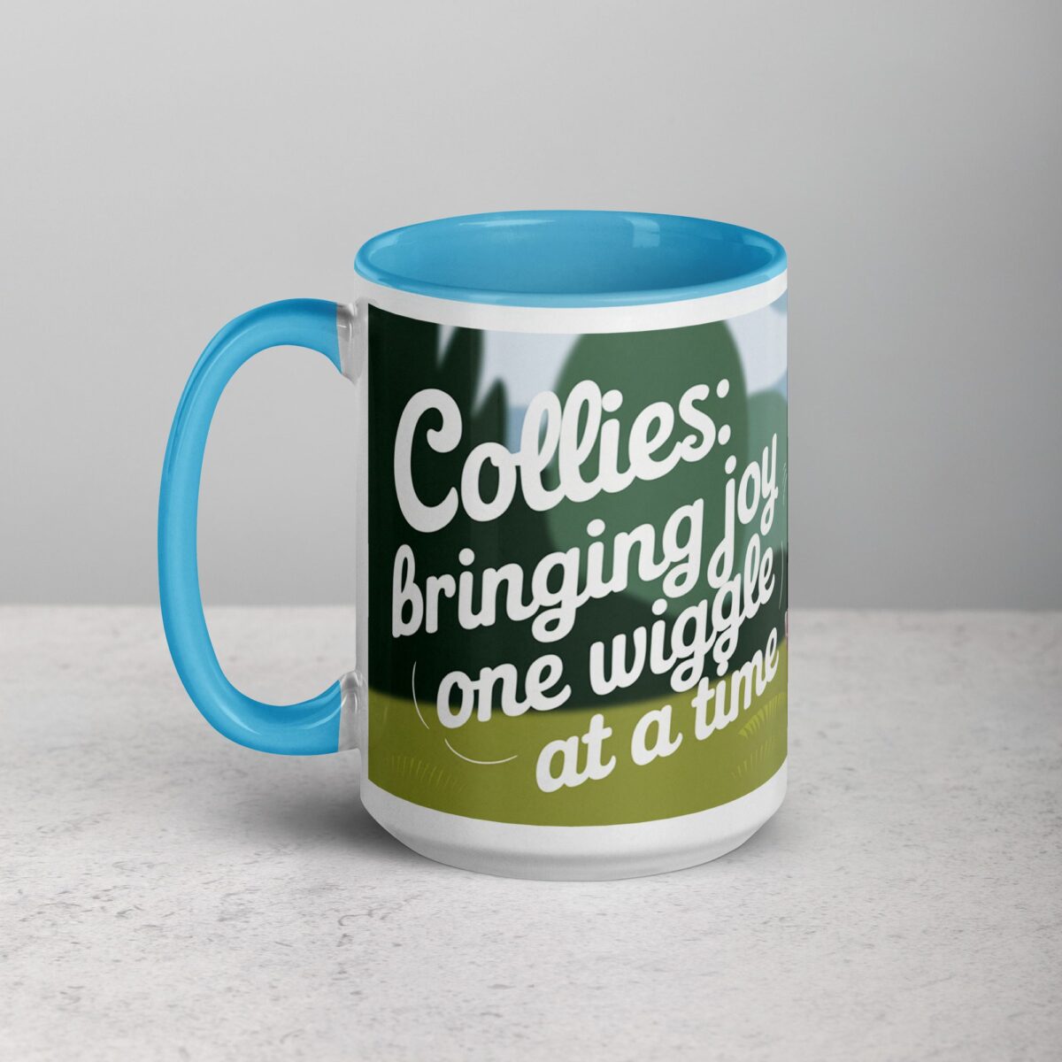 Collies: Bringing Joy One Wiggle at a Time Coffee Mug - Image 17