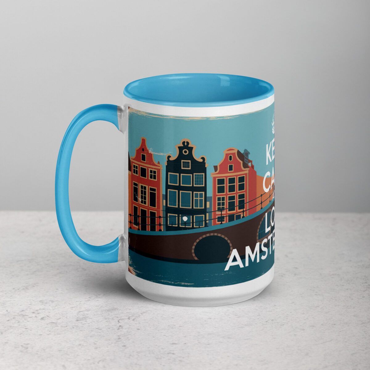 Keep Calm and Love Amsterdam Coffee Mug - Image 17
