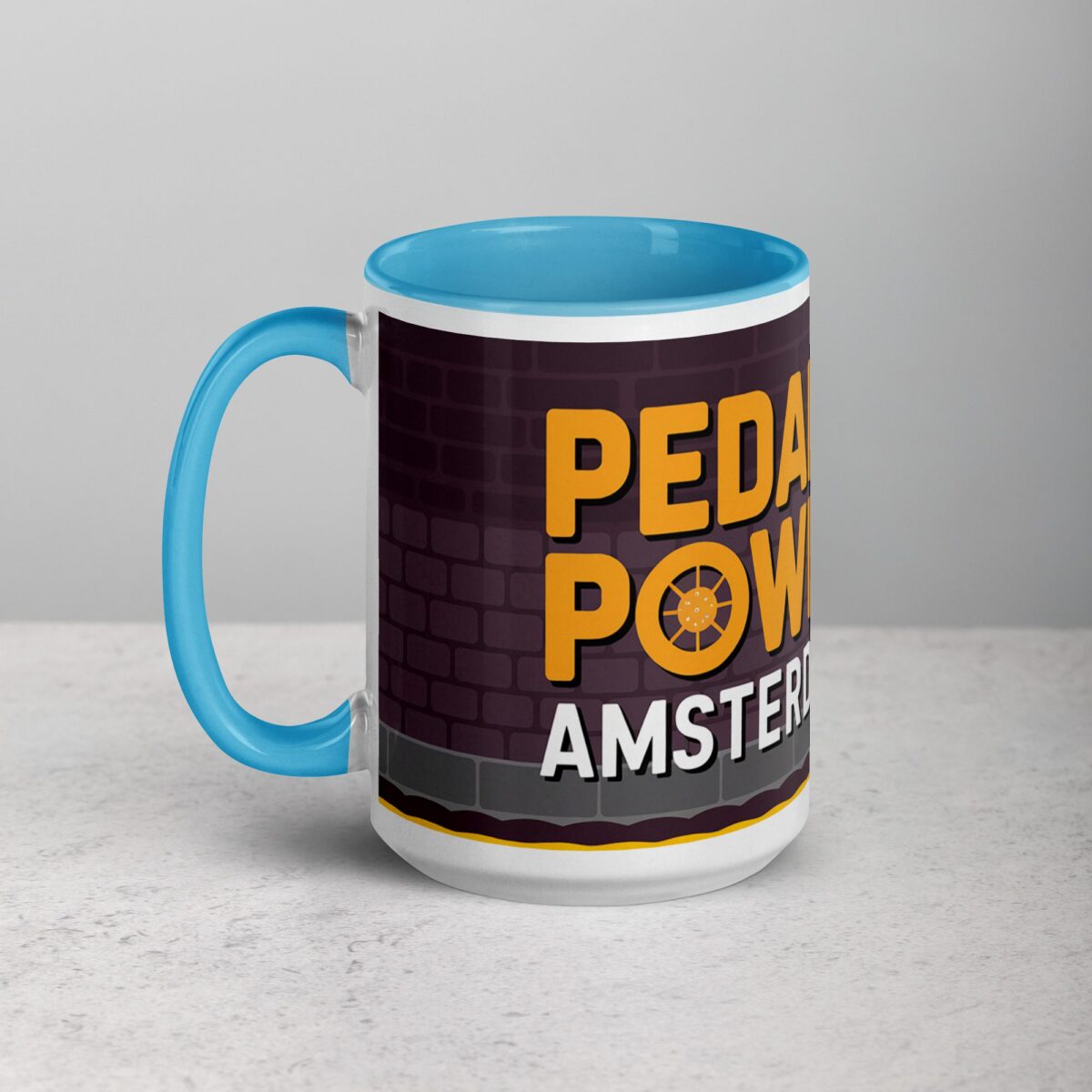Pedal Power: Amsterdam Style Coffee Mug - Image 17