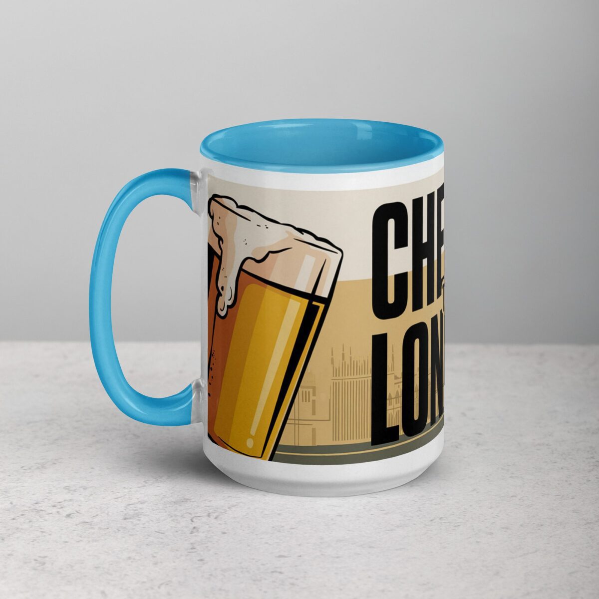 Cheers to London Coffee Mug & Tea Cup - Image 17
