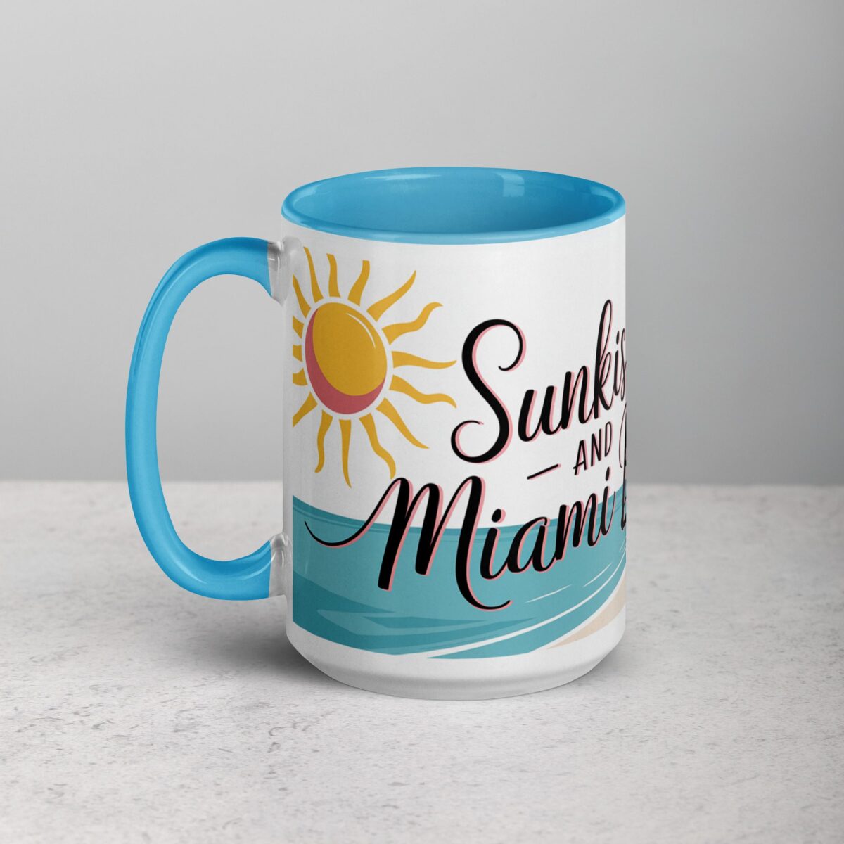 Sunkissed and Miami Blessed Coffee Mug - Image 17