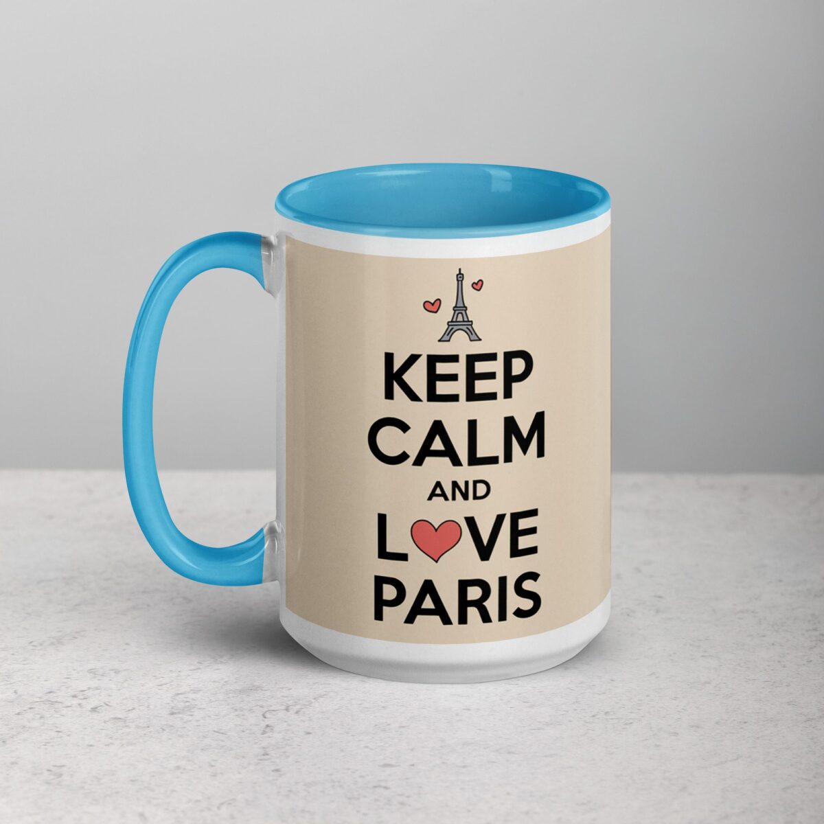 Keep Calm and Love Paris Coffee Mug & Tea Cup - Image 17
