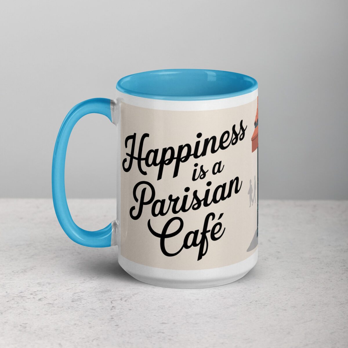Happiness Is a Parisian Café Coffee Mug - Image 17