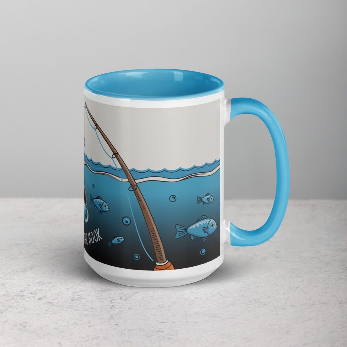 Life’s a Catch, Coffee’s the Hook Mug - Image 18
