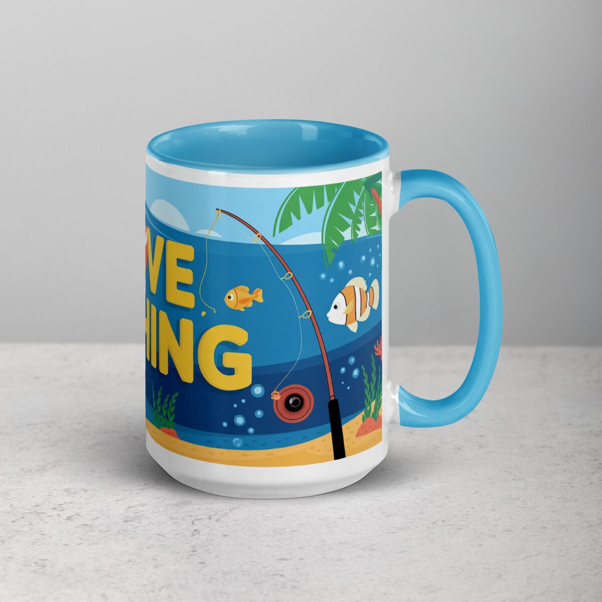 I Love Fishing Fun Coffee Mug & Tea Cup - Image 18
