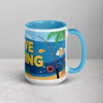 I Love Fishing Fun Coffee Mug & Tea Cup - Image 18