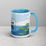 I Love Fishing Elegant Coffee Mug & Tea Cup - Image 18