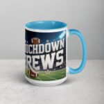 Touchdown Brews Football Coffee Mug - Image 18