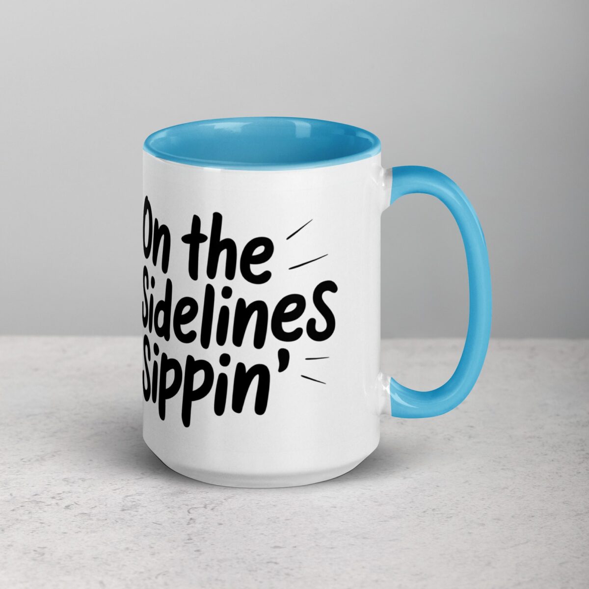 On the Sidelines Sippin’ Football Coffee Mug & Tea Cup - Image 18