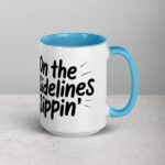 On the Sidelines Sippin’ Football Coffee Mug & Tea Cup - Image 18