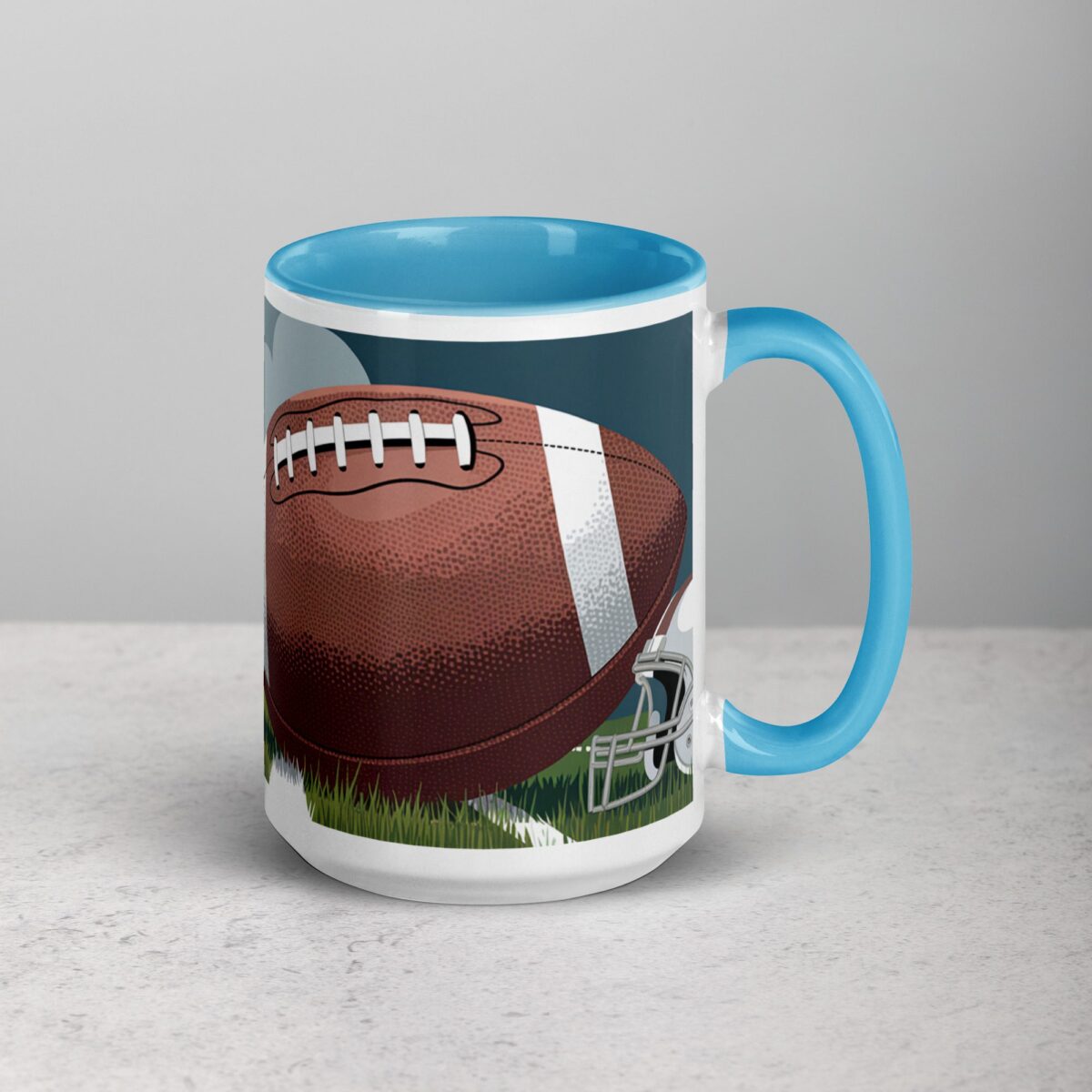 I Love Football Elegant Coffee Mug & Tea Cup - Image 18