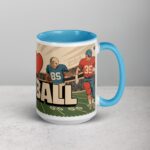 I Love Football Retro Coffee Mug & Tea Cup - Image 18