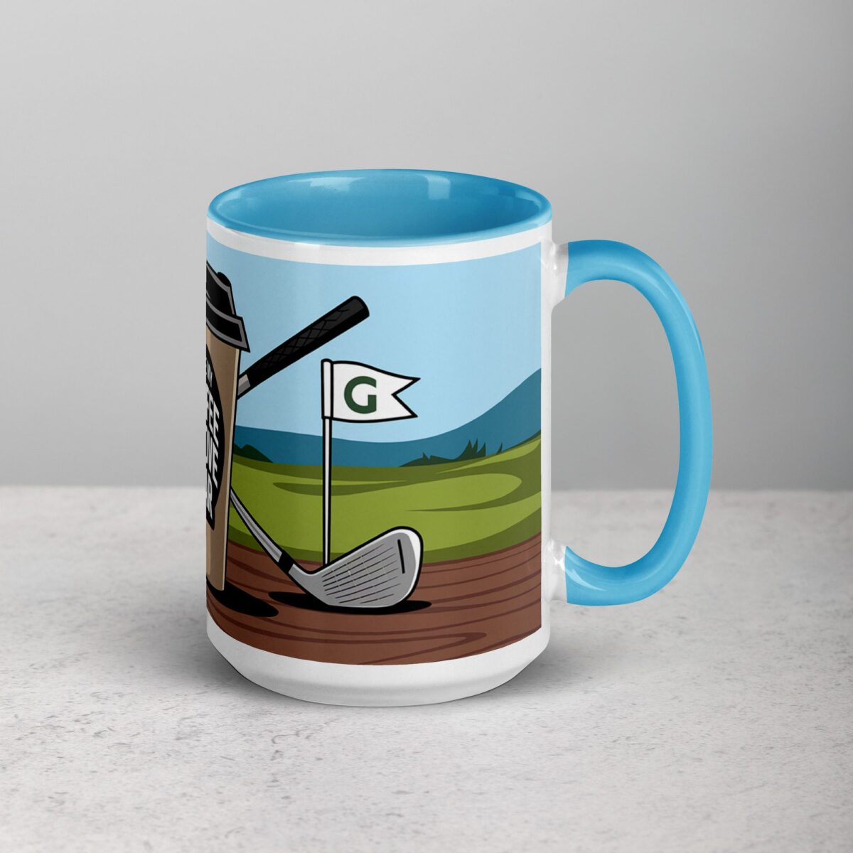 I Like My Coffee Above Par Golf Mug - Image 18