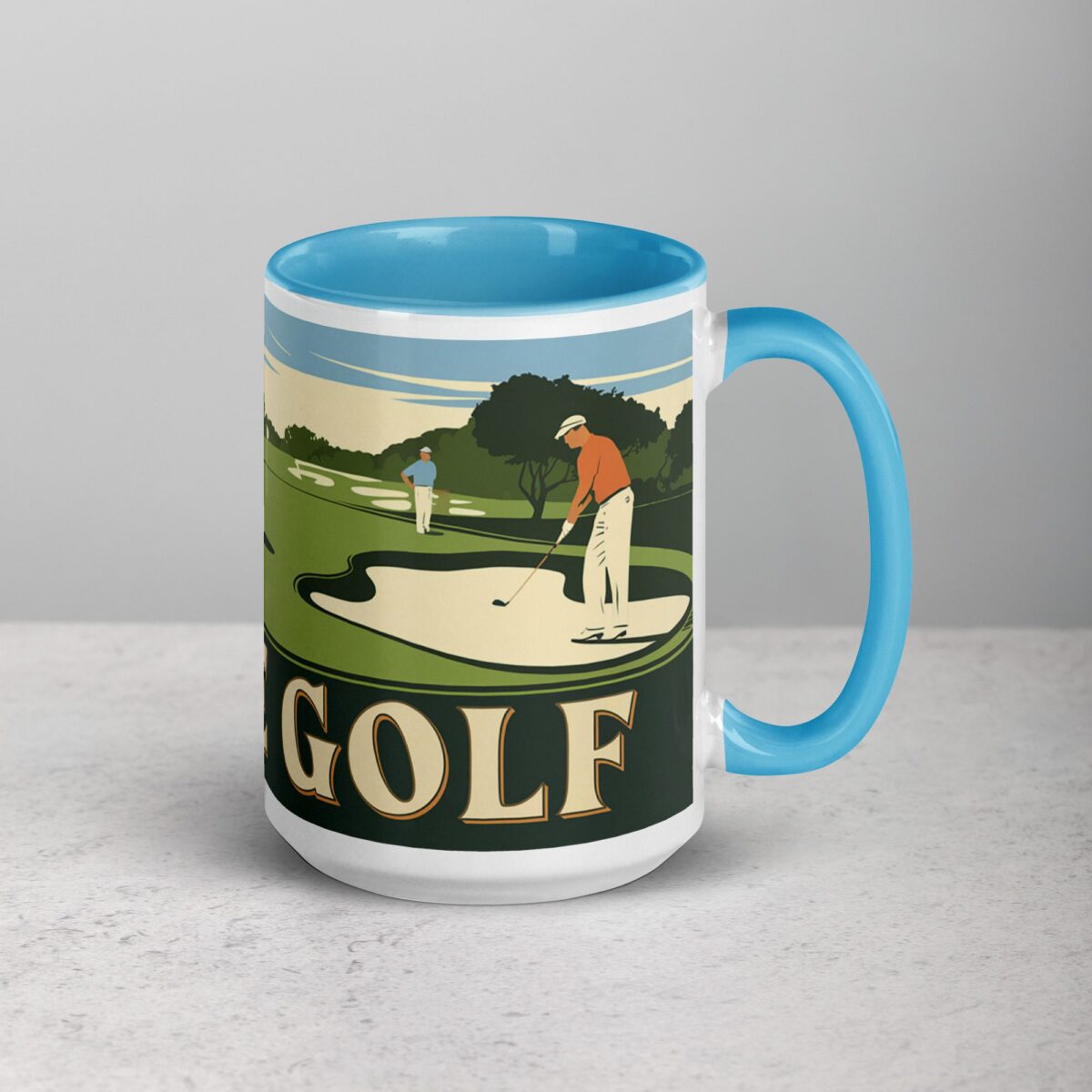 I Love Golf Retro Coffee Mug & Tea Cup - Image 18