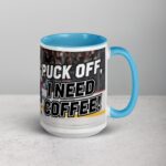 Puck Off, I Need Coffee! Hockey Mug - Image 18