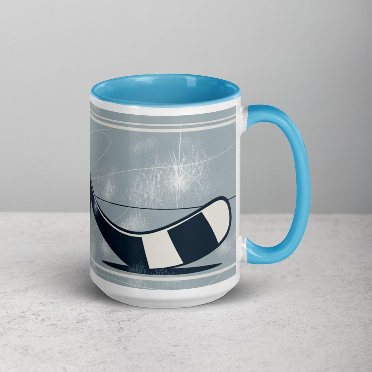 I Love Hockey Elegant Hockey Coffee Cup - Image 18