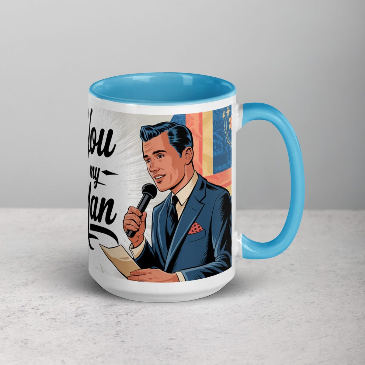Retro Thank You Best Man Coffee Mug & Tea Cup - Image 18