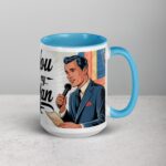 Retro Thank You Best Man Coffee Mug & Tea Cup - Image 18