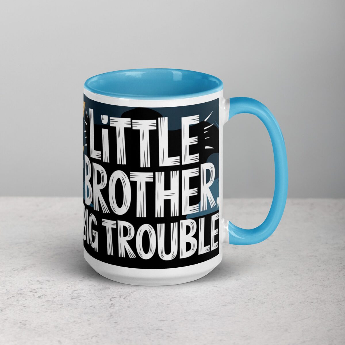 Little Brother, Big Trouble Coffee Mug - Image 18