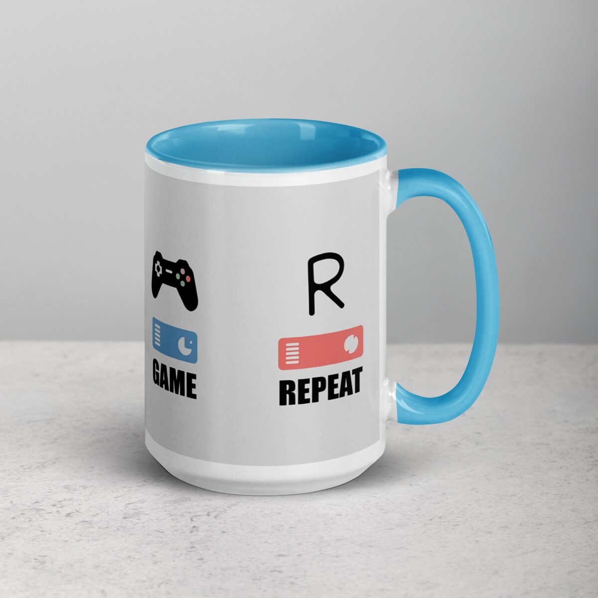 Eat, Sleep, Game, Repeat Gamer Coffee Mug - Image 18