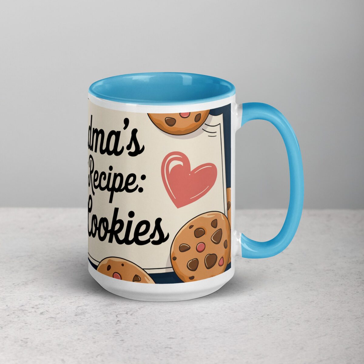 Grandma’s Secret Recipe: Love & Cookies Coffee Mug - Image 18