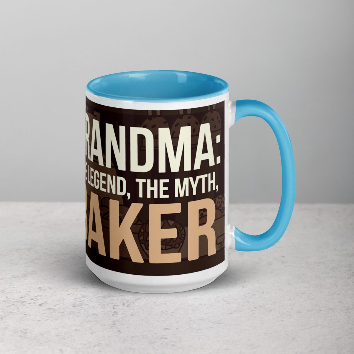 Grandma: The Legend, The Myth, The Baker Coffee Mug - Image 18