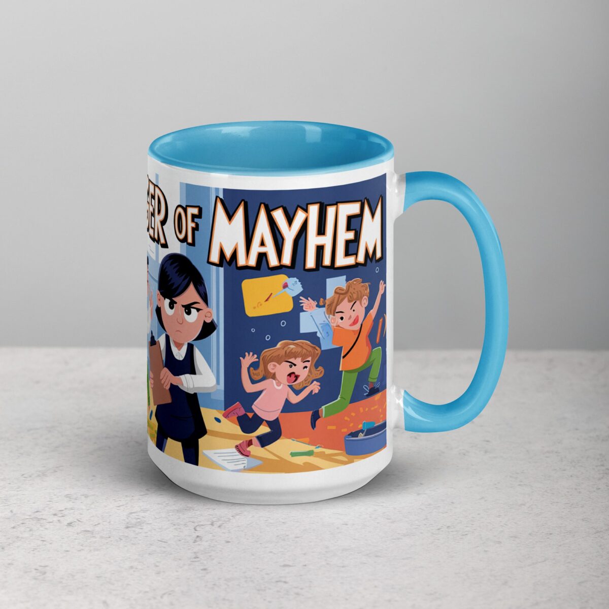 Nanny: Manager of Mayhem Coffee Mug & Tea Cup - Image 18